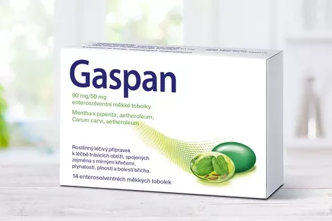 Lék na křeče v žaludku – Gaspan