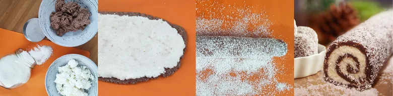 Krok za krokem výroba nepečeného cukroví